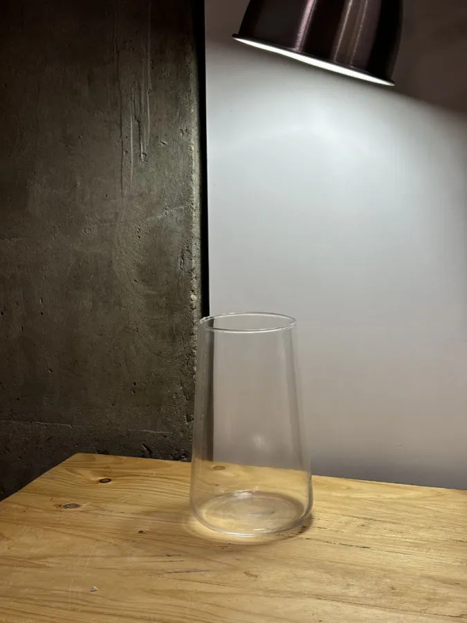 Ваза стекло 19*11