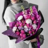 Авторский букет "Пёрпл Флэйм"  №328