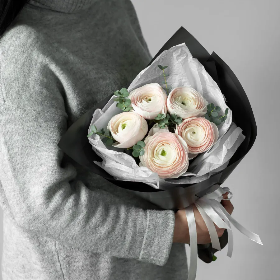 Монобукет Ранункулюсов "Ханой 5"  №329