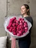 Монобукет пионовидных роз Жизель L №502