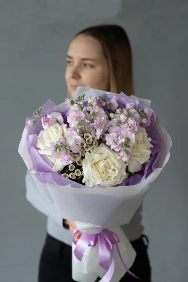 Авторский букет "Виолетта" №436