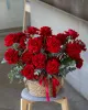 Корзина французских роз №552
