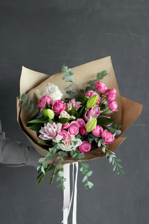 Авторский букет "Лилия"  №453