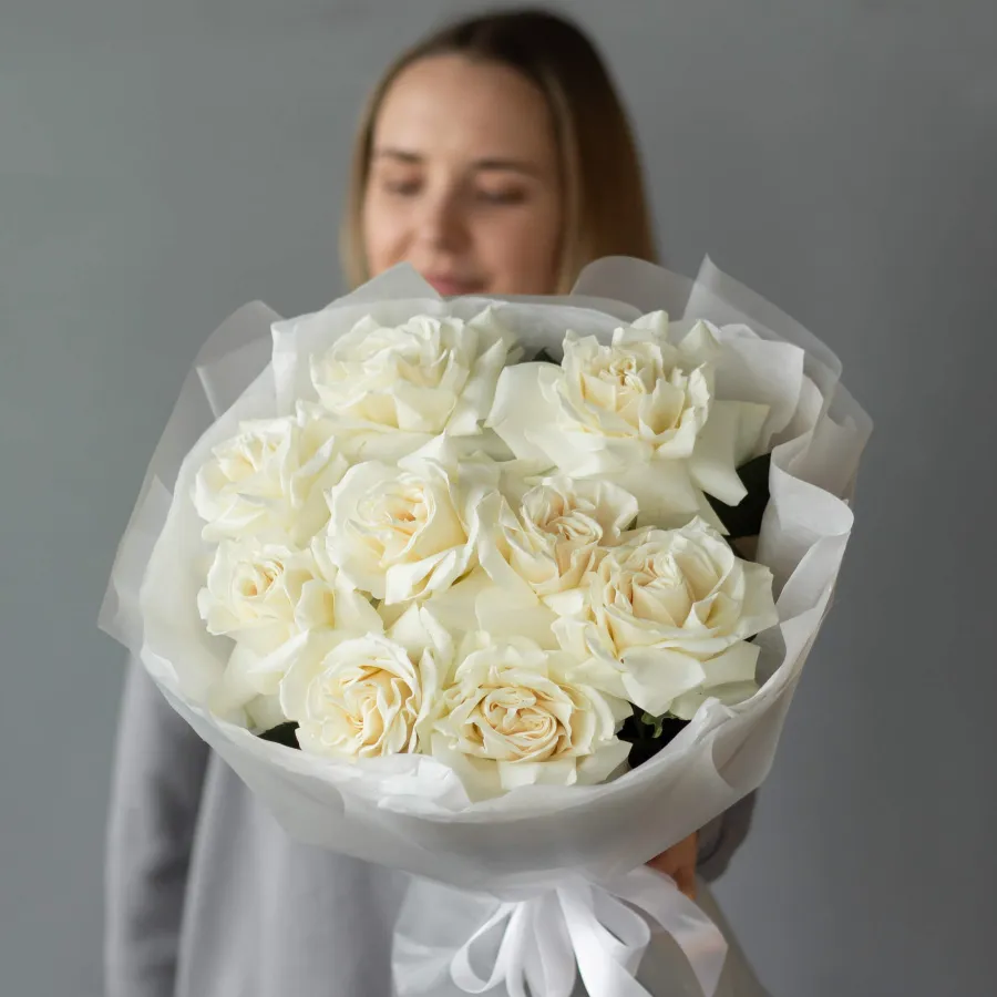 Монобукет французских роз №422