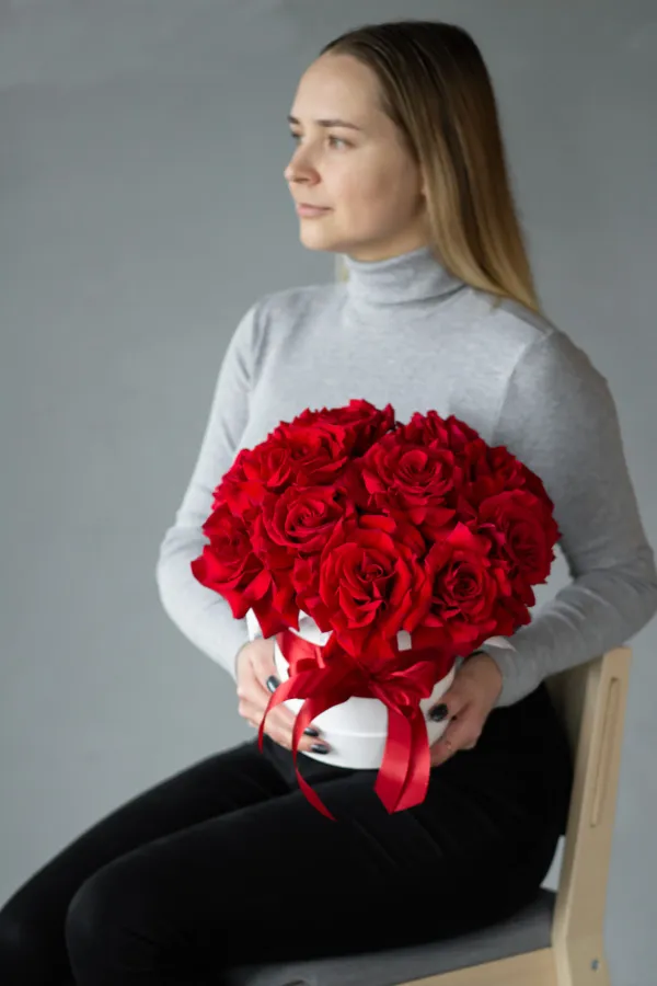 Монобукет в коробке №892