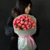 Монобукет пионовидных тюльпанов Коламбус №469 Монобукет пионовидных тюльпанов Коламбус №469