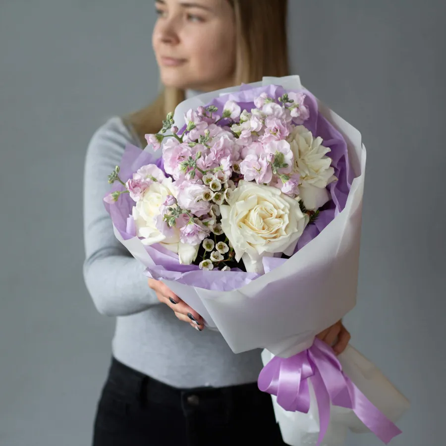 Авторский букет "Виолетта" №436