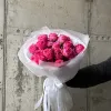 Монобукет пионовидных роз Жизель S №502