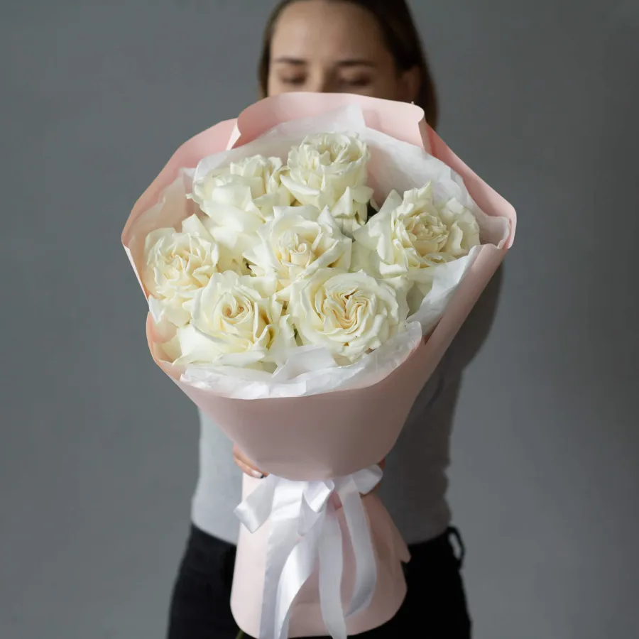 Монобукет французских роз №441