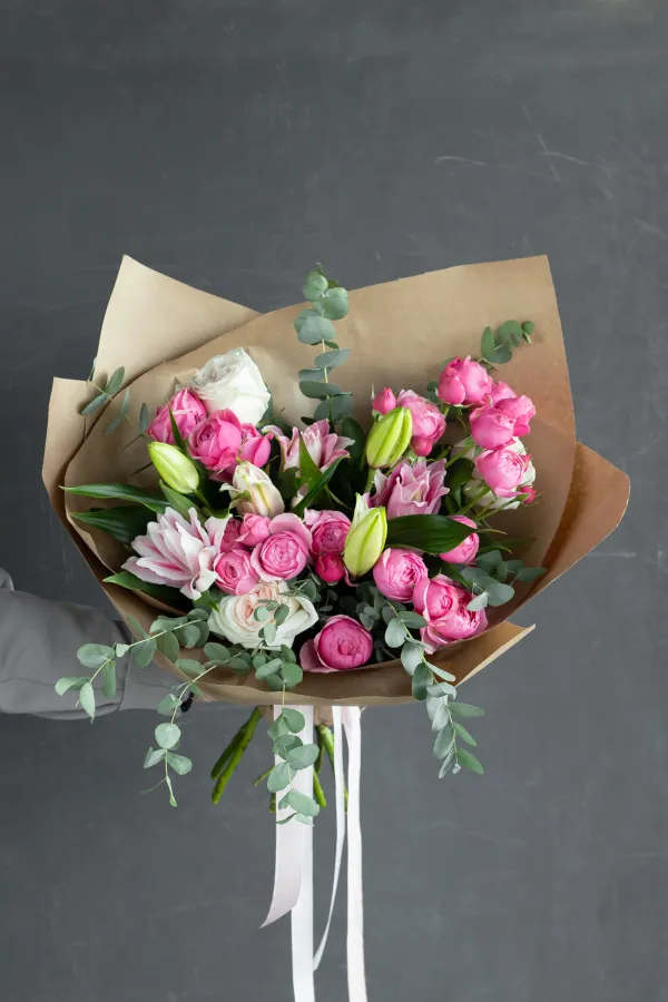 Авторский букет "Лилия"  №453