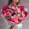 Монобукет пионовидных роз "Мадам сильвия" №225