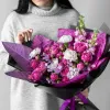 Авторский букет "Пёрпл Флэйм"  №328