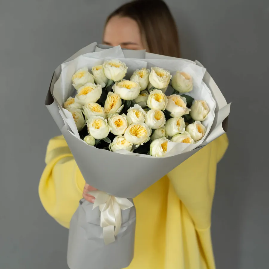 Монобукет пионовидных рох Роял Парк №419