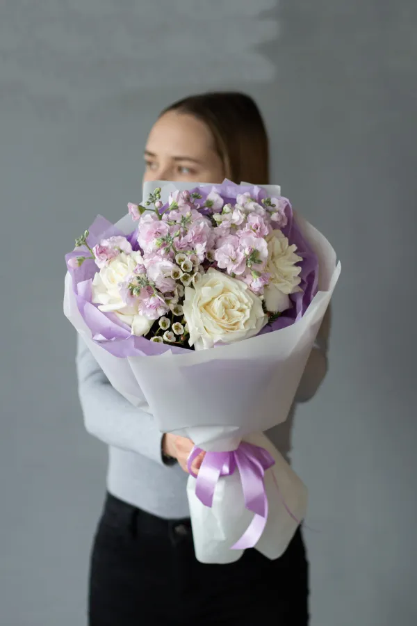 Авторский букет "Виолетта" №436
