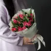Монобукет "25 розовых пионовидных тюльпанов"  №336