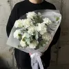 Монобукет белоснежных диантусов №488