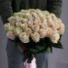 Букет из 51 розовой розы Пинк Мондиаль №229