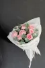 Монобукет пионовидных роз "Пинк Охара" №464