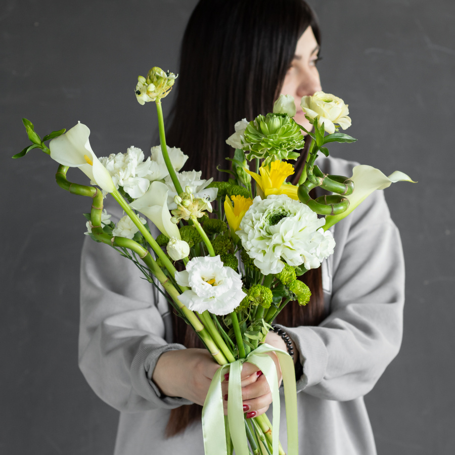 Авторский букет "Свежесть"  №455