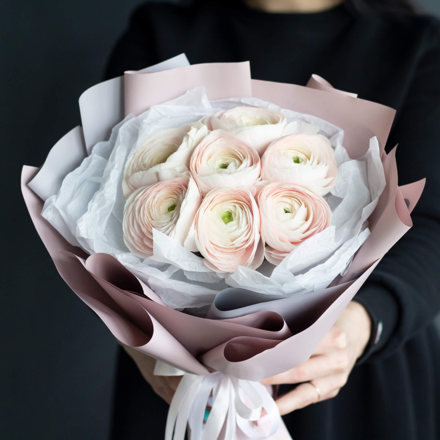 Монобукет Ранункулюсов "Ханой"  №327