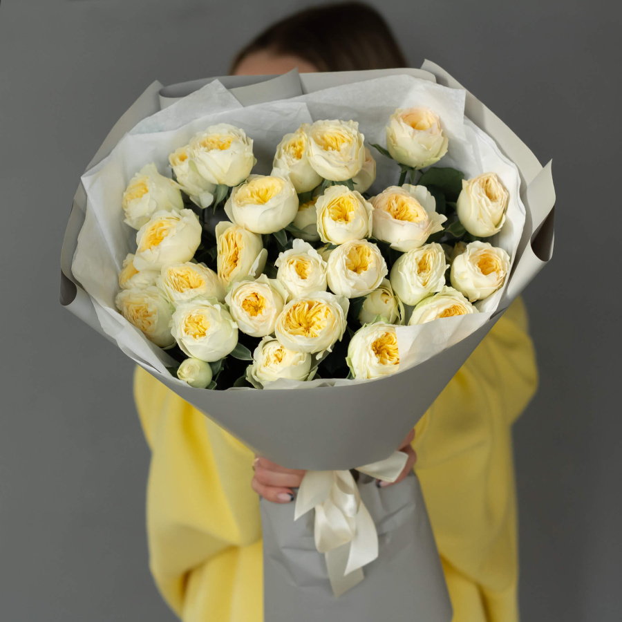 Монобукет пионовидных рох Роял Парк №419