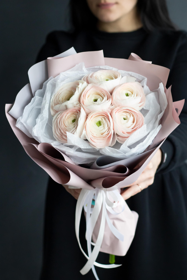 Монобукет Ранункулюсов "Ханой"  №327