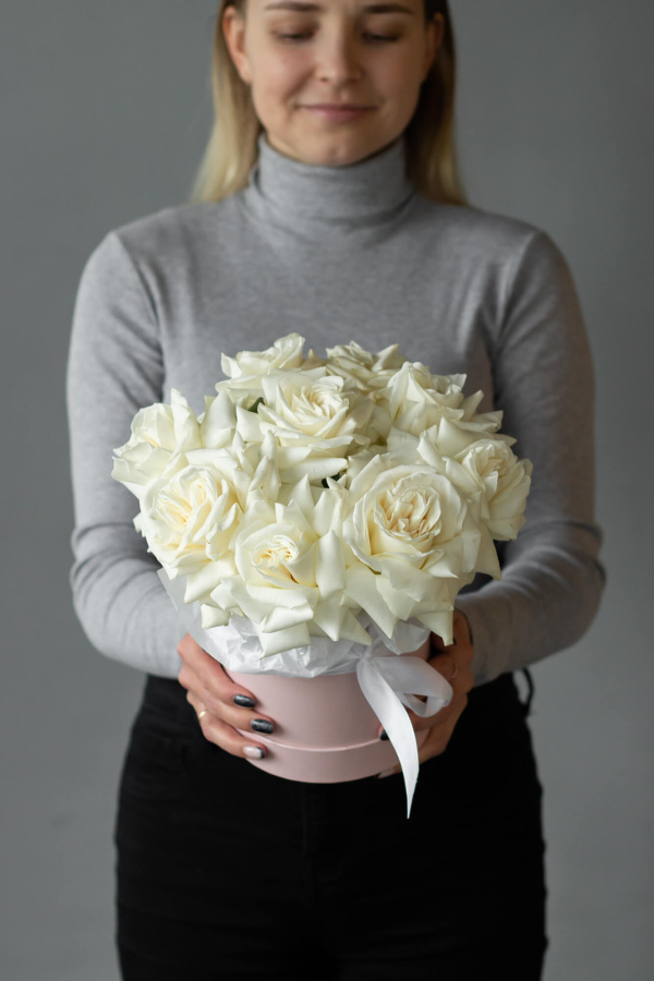 Монобукет в коробке №891