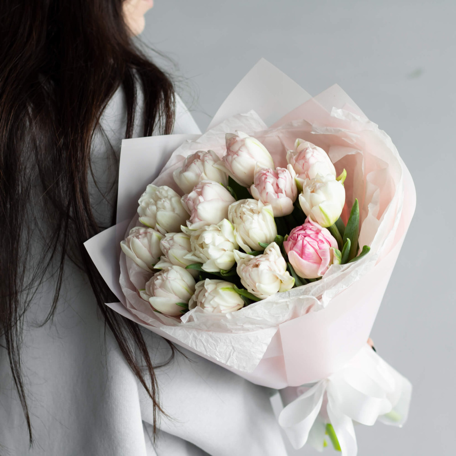 Монобукет тюльпанов "Фокстрот 15" №367