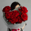 Монобукет французских роз №412