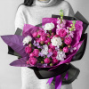 Авторский букет "Пёрпл Флэйм"  №328