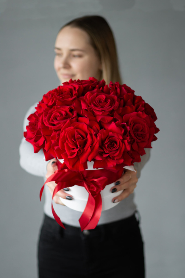 Монобукет в коробке №892