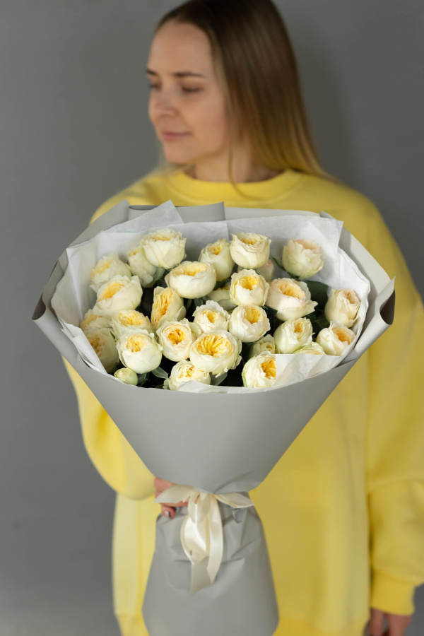 Монобукет пионовидных рох Роял Парк №419