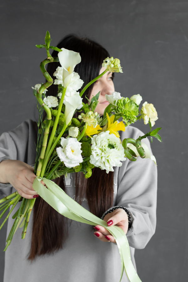 Авторский букет "Свежесть"  №455